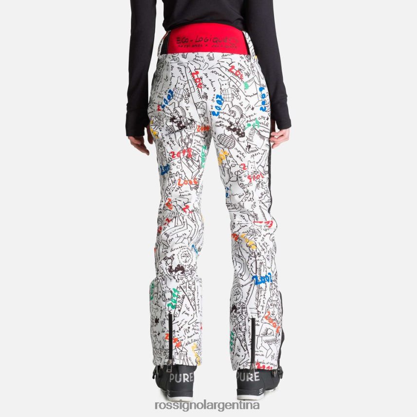 Rossignol mujer pantalones de esquí jcc eco logic 82LVV61066 galaxia fondos