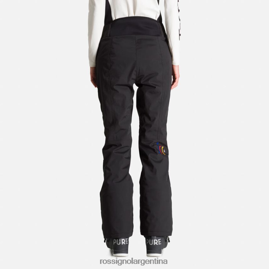 Rossignol mujer pantalones de esquí jcc estelares 82LVV61047 negro fondos