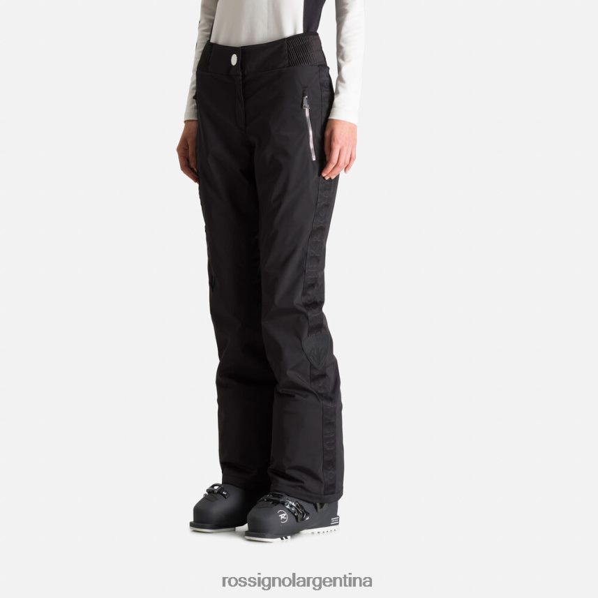 Rossignol mujer pantalones de esquí jcc estelares 82LVV61047 negro fondos