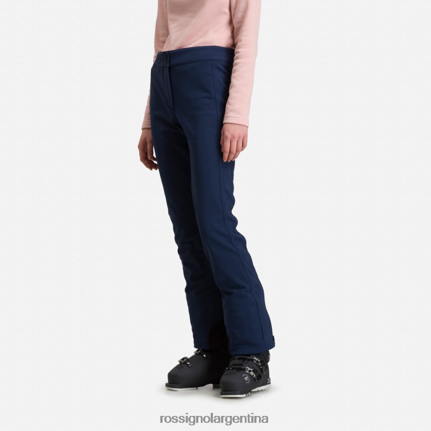 Rossignol mujer pantalones de esquí planos softshell 82LVV61087 azul marino oscuro fondos