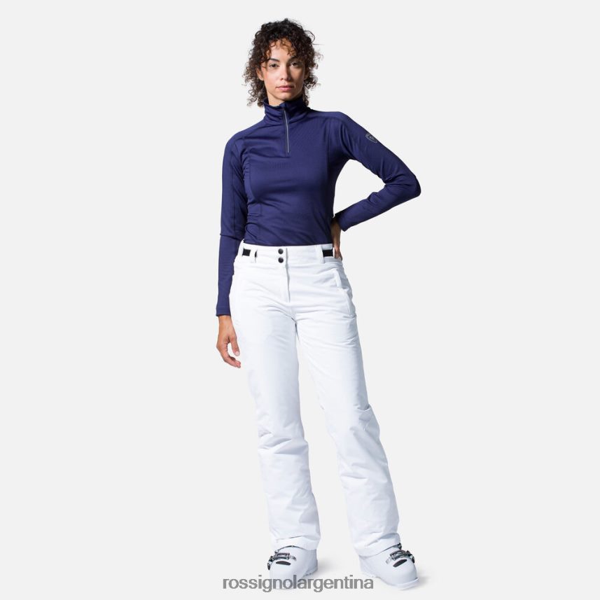 Rossignol mujer pantalones de esquí rápidos 82LVV6797 blanco fondos