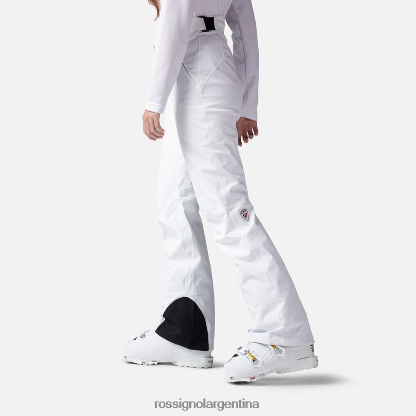 Rossignol mujer reaccionar pantalones de esquí 82LVV61127 blanco fondos