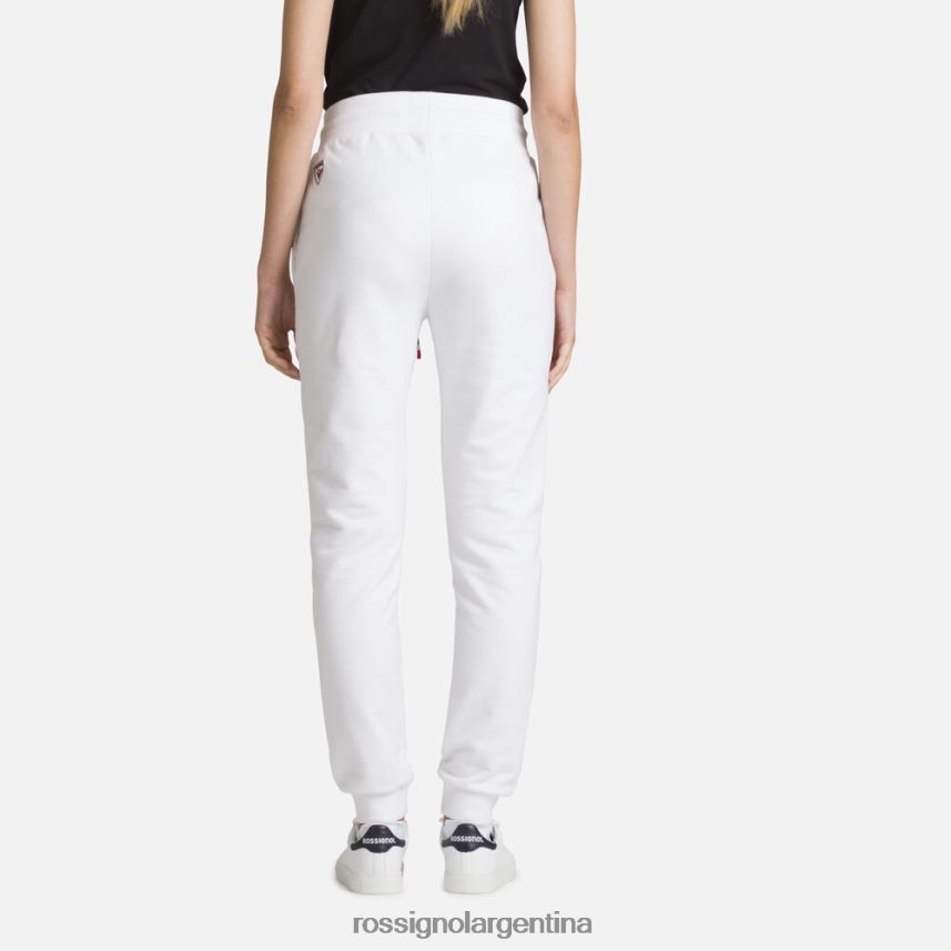 Rossignol mujer pantalones deportivos de lana con logo 82LVV6836 blanco fondos