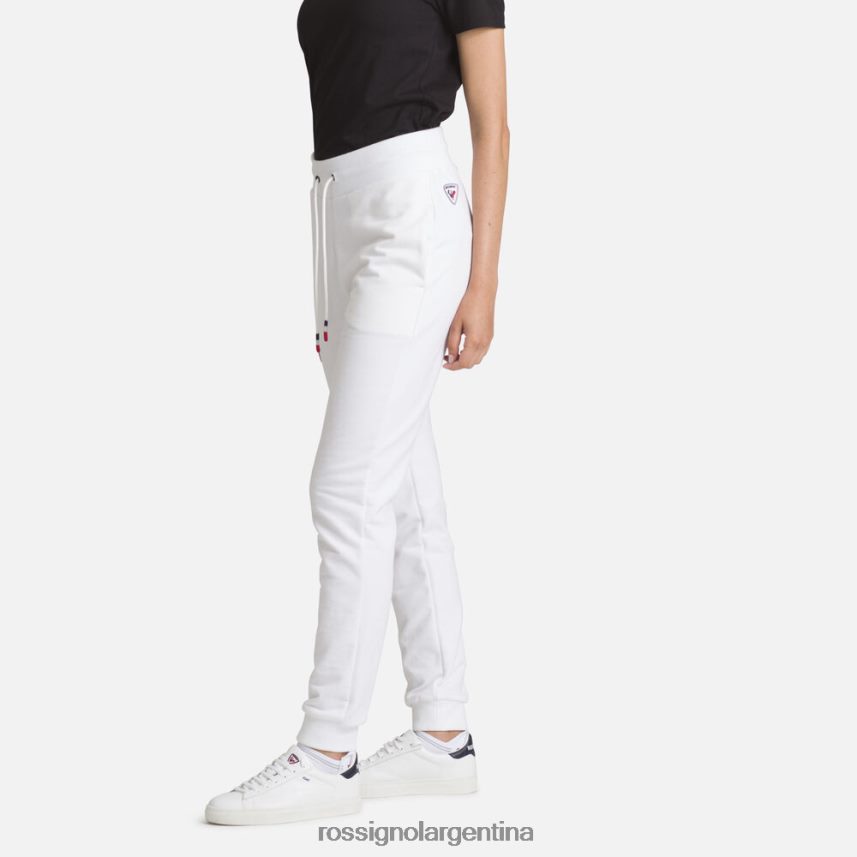 Rossignol mujer pantalones deportivos de lana con logo 82LVV6836 blanco fondos