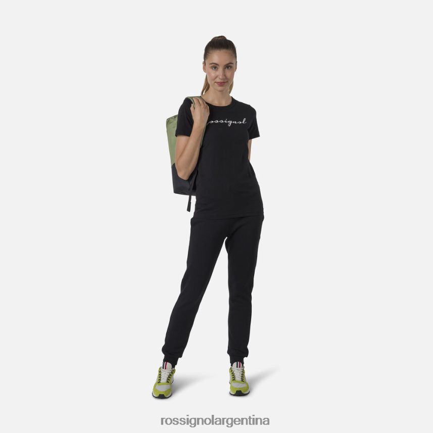 Rossignol mujer pantalones deportivos de lana con logo 82LVV6901 negro fondos