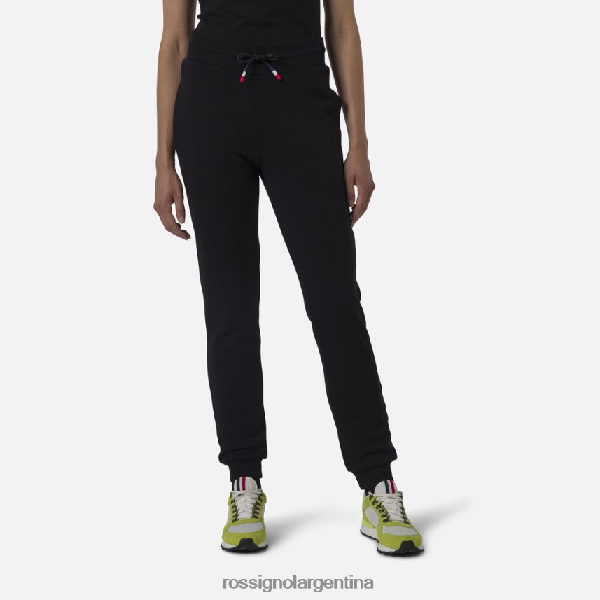 Rossignol mujer pantalones deportivos de lana con logo 82LVV6901 negro fondos