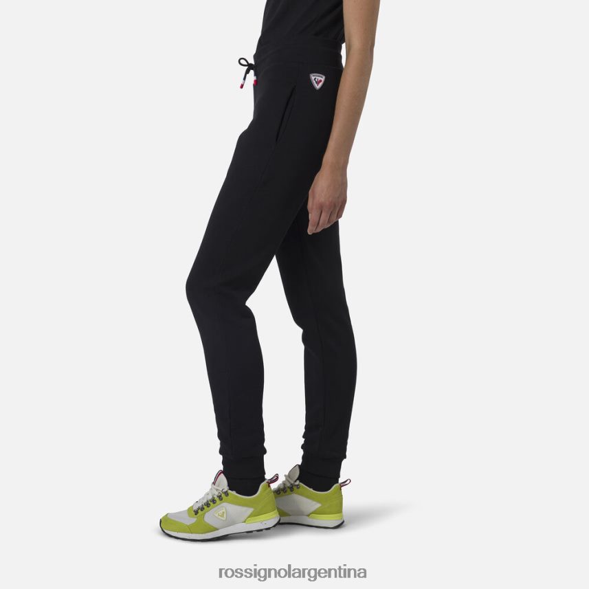 Rossignol mujer pantalones deportivos de lana con logo 82LVV6901 negro fondos