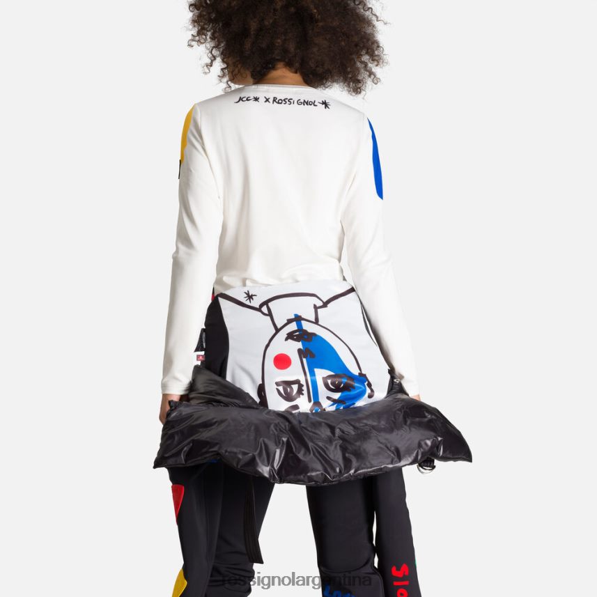 Rossignol mujer mono sublim jcc 82LVV61079 negro fondos