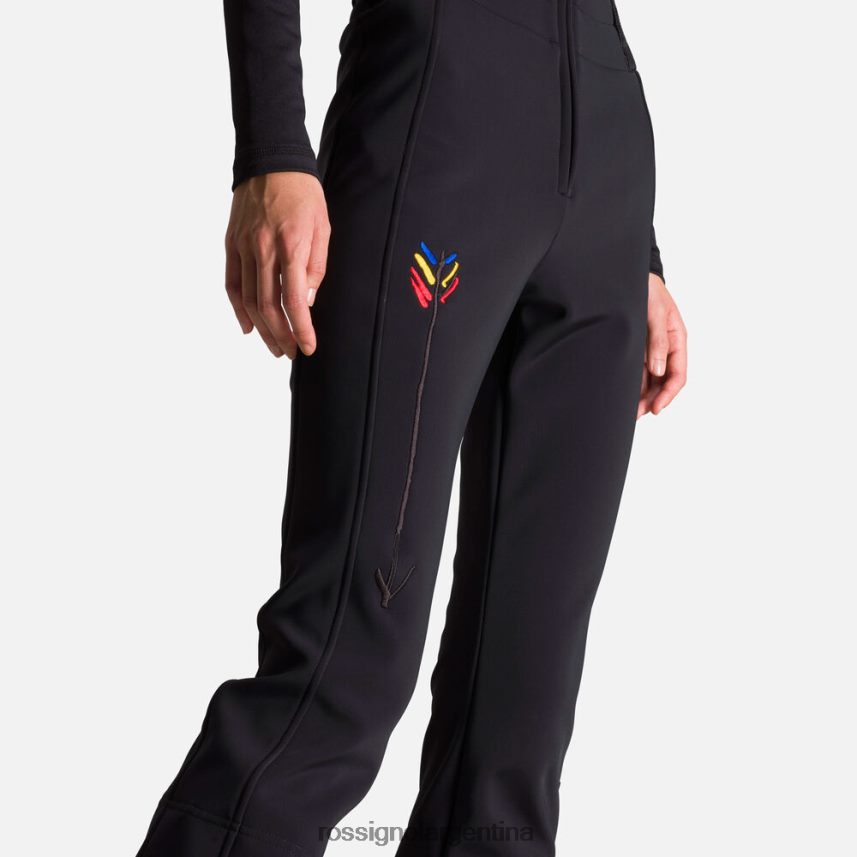 Rossignol mujer pantalones jcc brady suaves 82LVV61049 negro fondos