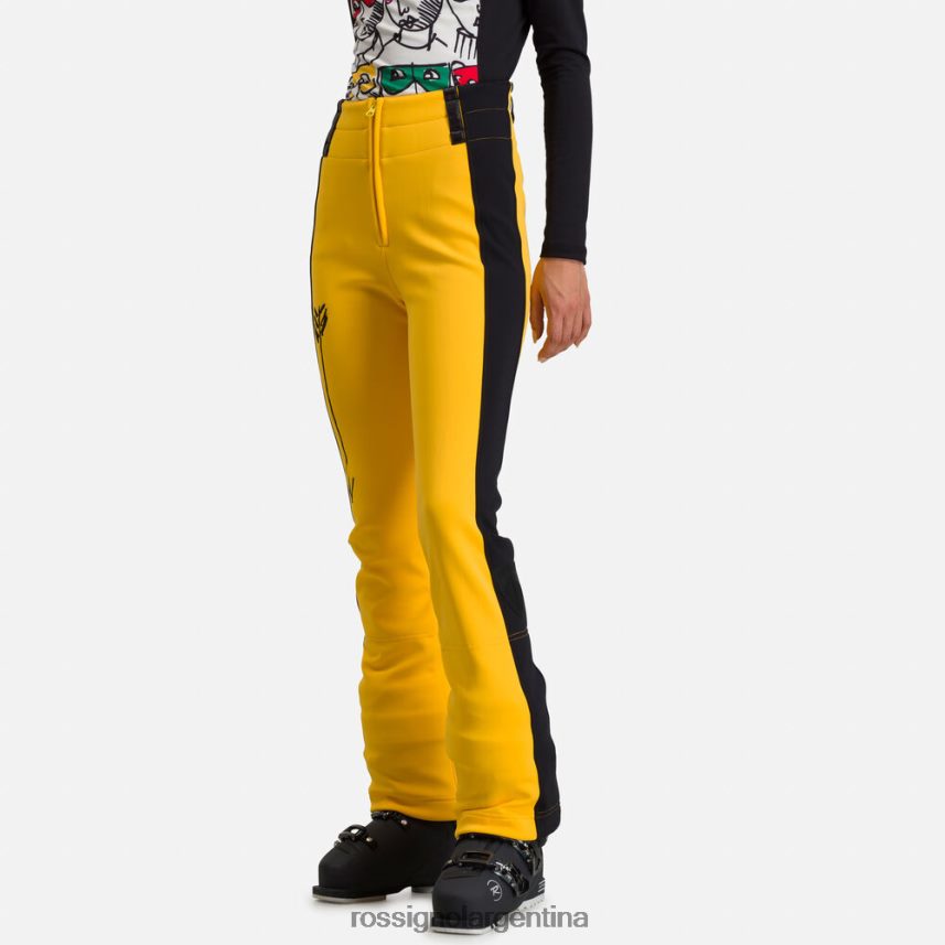 Rossignol mujer pantalones jcc brady suaves 82LVV61078 amarillo fondos