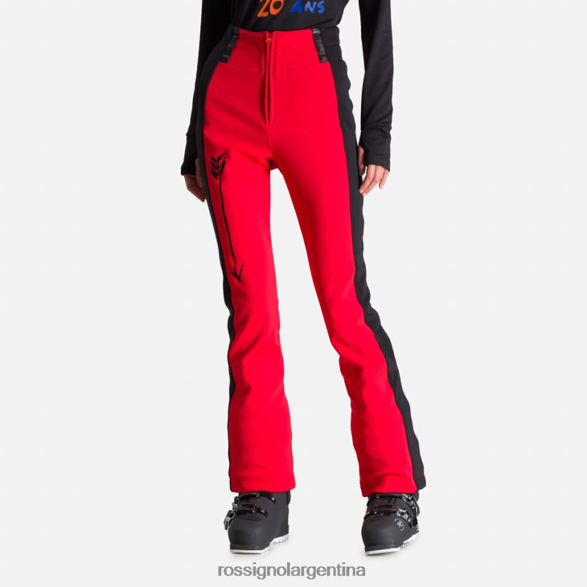 Rossignol mujer pantalones jcc brady suaves 82LVV61124 rojo fondos