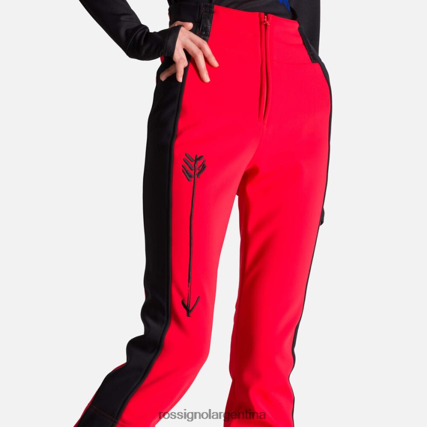 Rossignol mujer pantalones jcc brady suaves 82LVV61124 rojo fondos