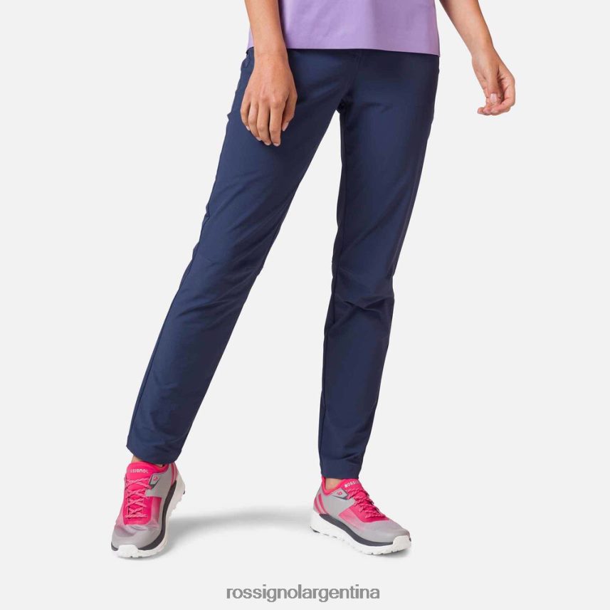 Rossignol mujer pantalones ligeros 82LVV6926 azul marino oscuro fondos