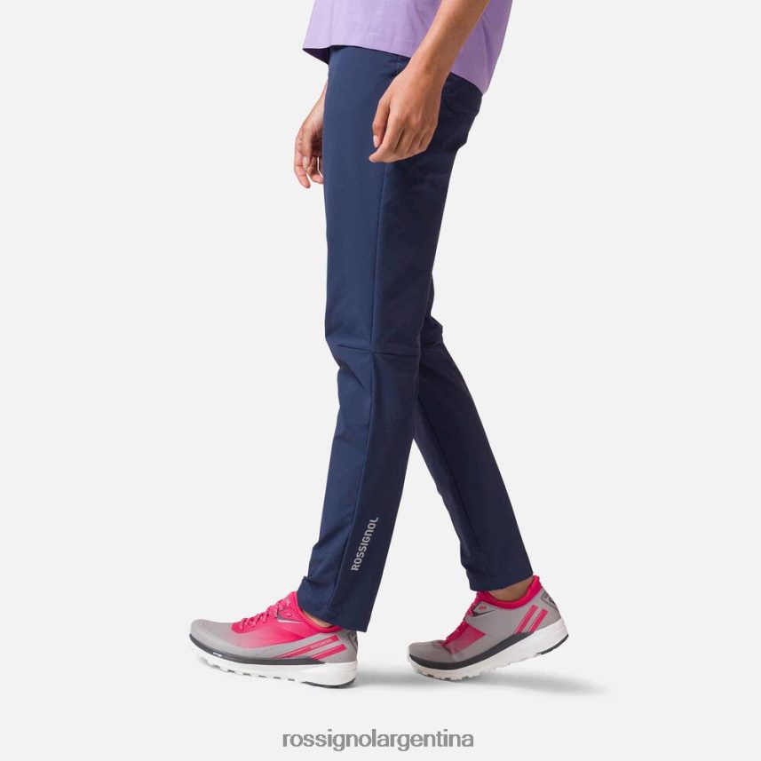 Rossignol mujer pantalones ligeros 82LVV6926 azul marino oscuro fondos
