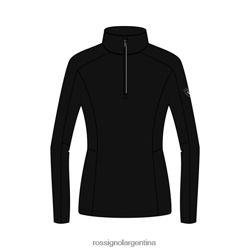 Rossignol mujer Classique 1/2 capa con cremallera. 82LVV6724 negro tapas