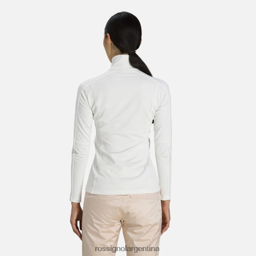Rossignol mujer Classique 1/2 capa con cremallera. 82LVV6982 blanco tapas