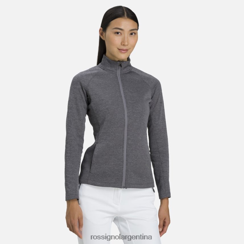 Rossignol mujer capa climática clásica 82LVV6953 cuero gris tapas