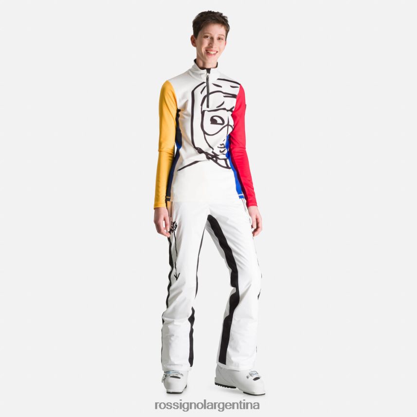 Rossignol mujer top jcc bessi con media cremallera 82LVV6765 multico tapas