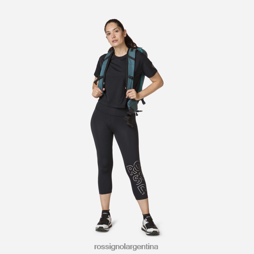 Rossignol mujer camiseta activa 82LVV6861 negro tapas