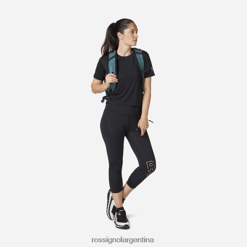 Rossignol mujer camiseta activa 82LVV6861 negro tapas