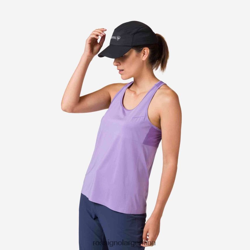 Rossignol mujer camiseta sin mangas tecnológica 82LVV6874 francéslila tapas