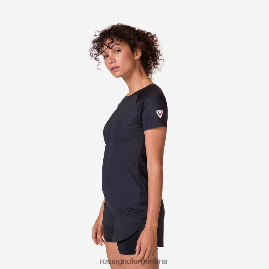 Rossignol mujer camiseta tecnica 82LVV6827 negro tapas