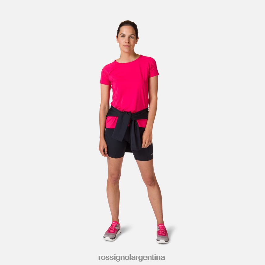 Rossignol mujer camiseta tecnica 82LVV6950 rosa caramelo tapas