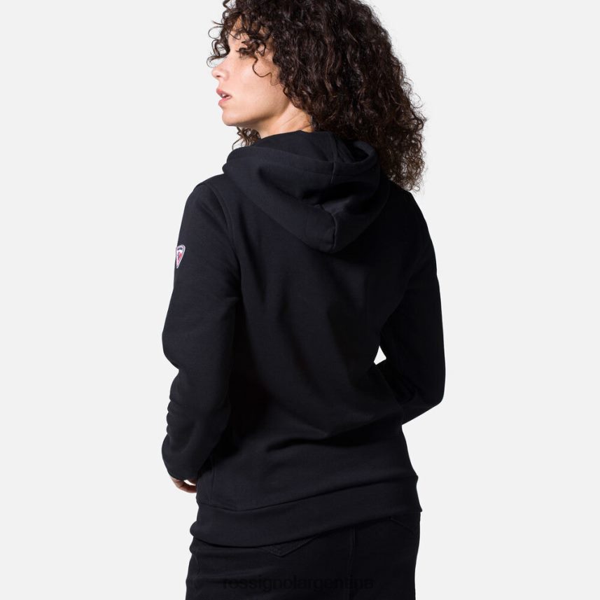 Rossignol mujer sudadera con capucha y logo 82LVV6962 negro tapas