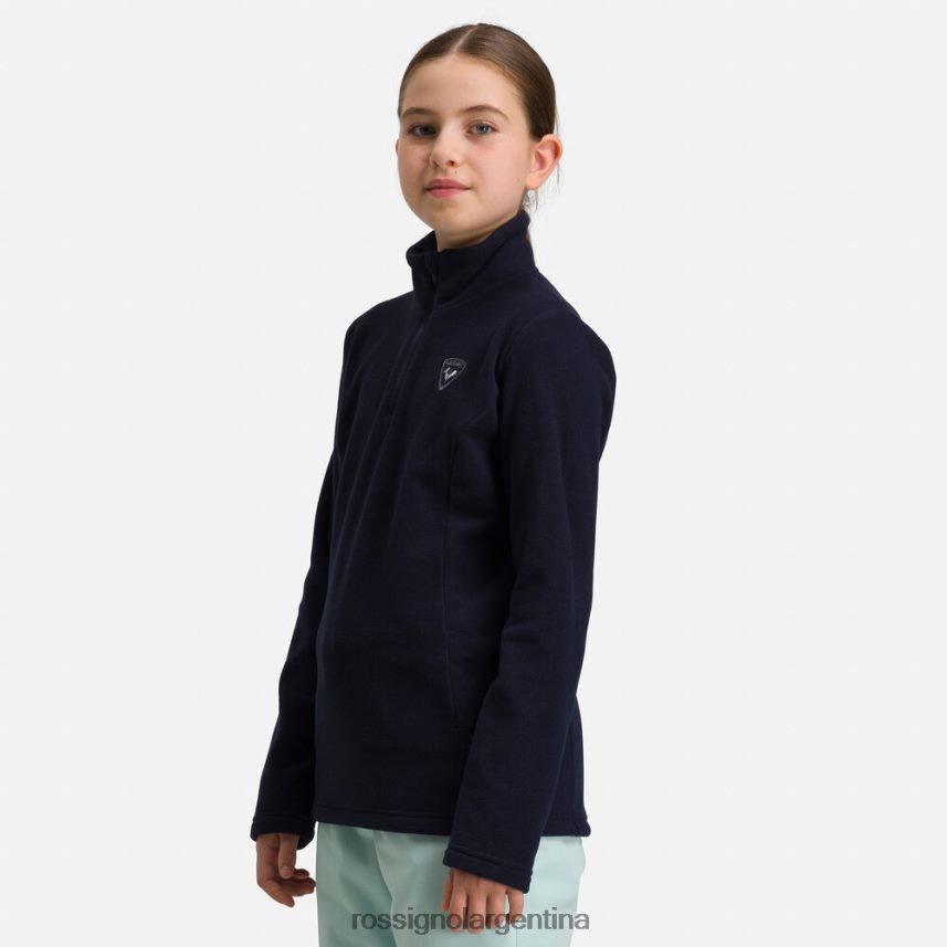 Rossignol chicas polar con media cremallera 82LVV61192 eclipse tapas