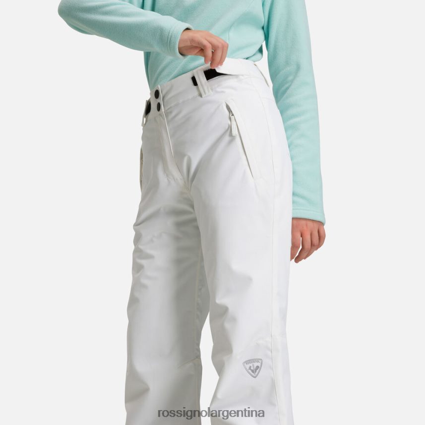 Rossignol chicas pantalones de esquí 82LVV61161 blanco fondos