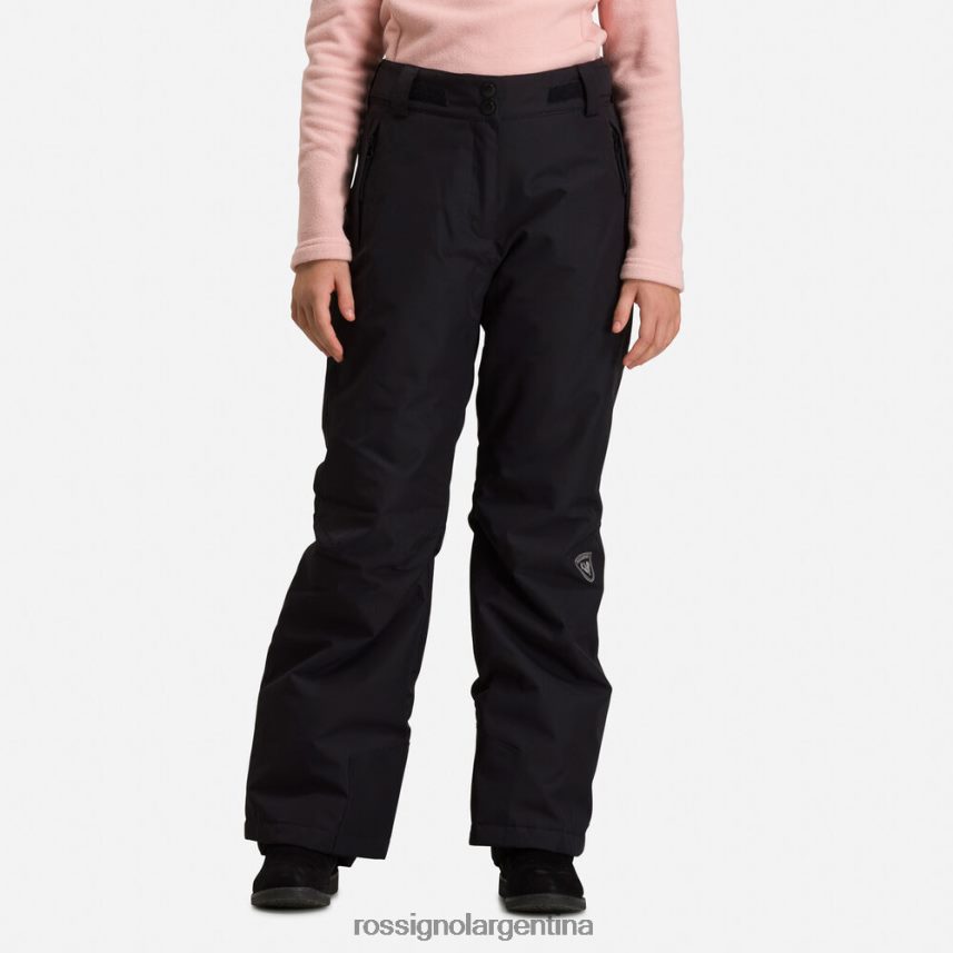 Rossignol chicas pantalones de esquí 82LVV61186 negro fondos