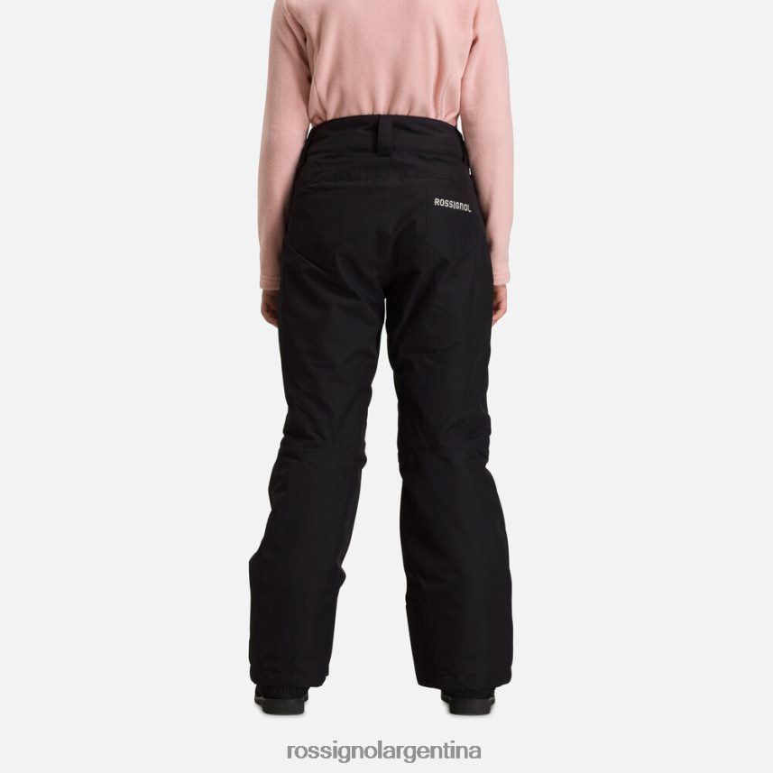 Rossignol chicas pantalones de esquí 82LVV61186 negro fondos