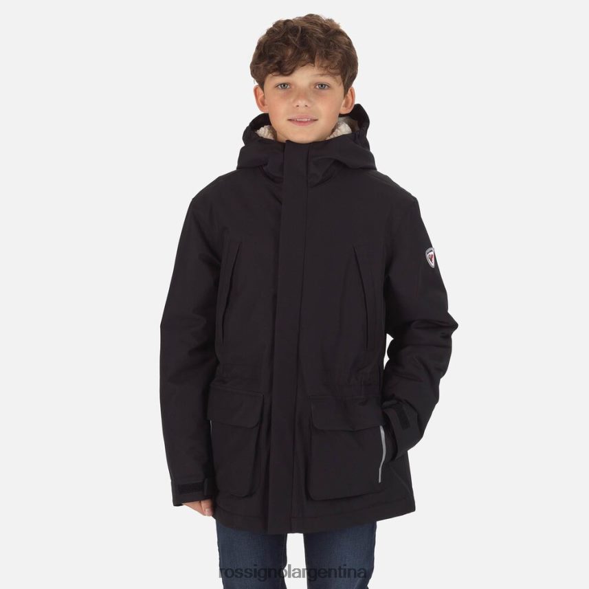 Rossignol jóvenes anorak 82LVV61154 negro tapas