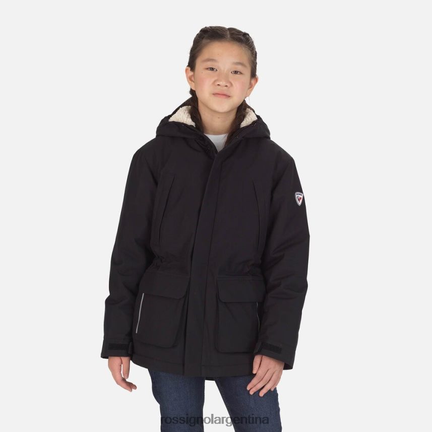Rossignol jóvenes anorak 82LVV61154 negro tapas