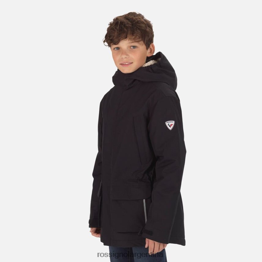 Rossignol jóvenes anorak 82LVV61154 negro tapas