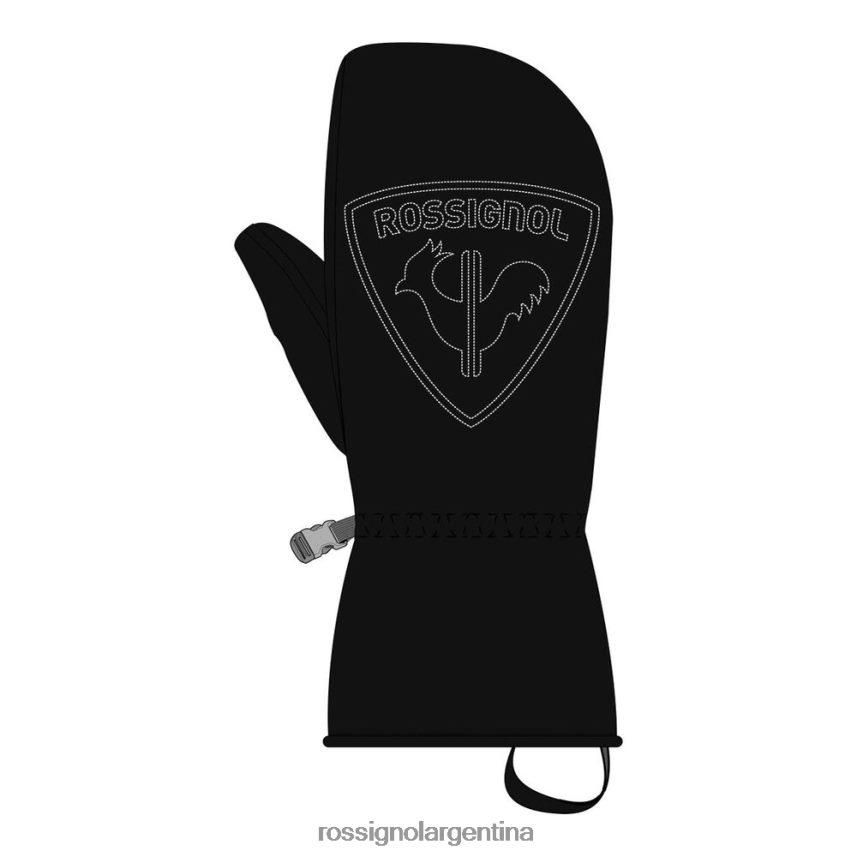 Rossignol jóvenes mitones de gallo 82LVV61229 negro accesorios