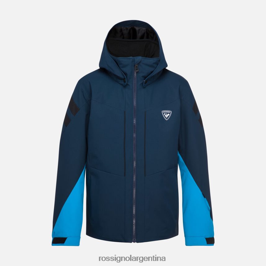Rossignol Niños chaqueta de esquí 82LVV61239 azul marino oscuro tapas