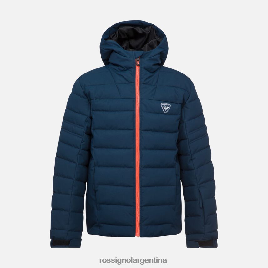 Rossignol Niños chaqueta de esquí rápida 82LVV61214 azul marino oscuro tapas