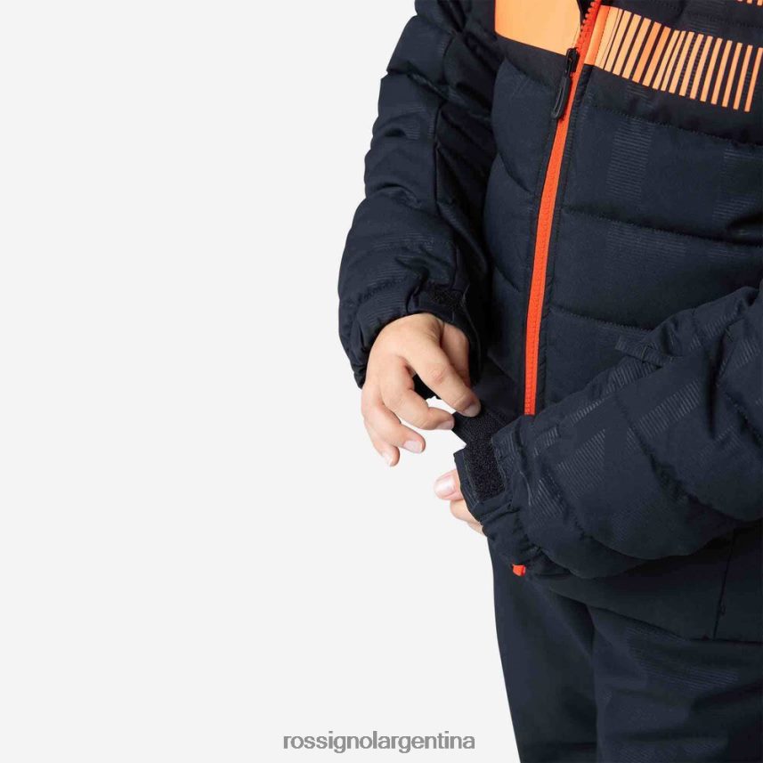 Rossignol Niños chaqueta de esquí rapide hero 82LVV61222 negro tapas