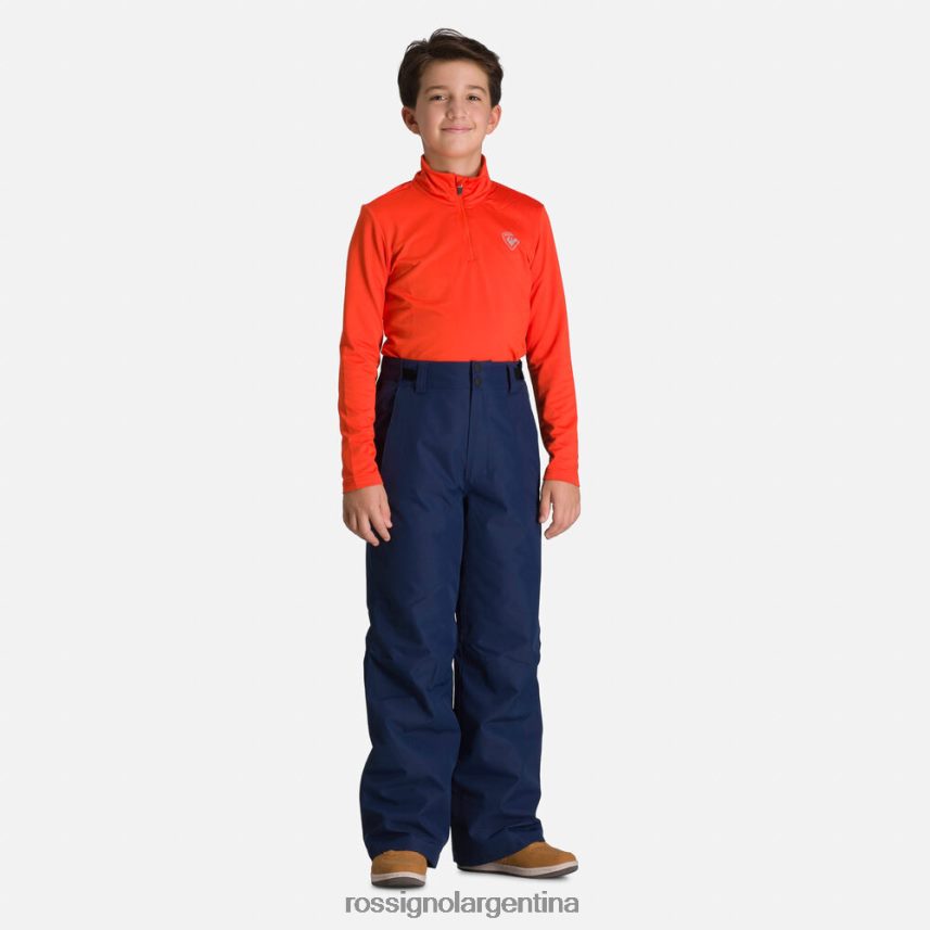 Rossignol Niños pantalones de esquí 82LVV61199 azul marino oscuro fondos