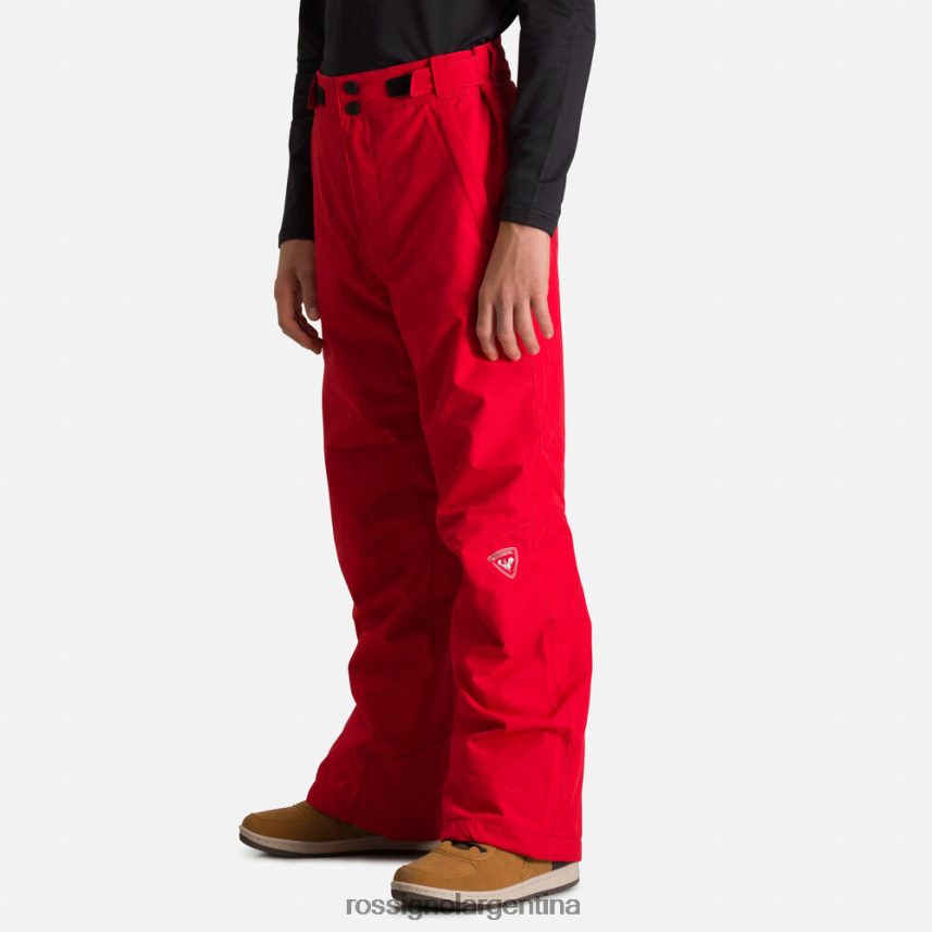 Rossignol Niños pantalones de esquí 82LVV61216 deportivorojo fondos