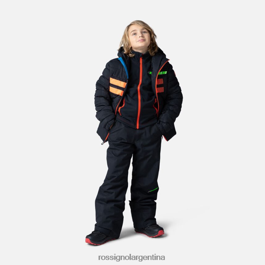 Rossignol Niños pantalones de esquí héroe 82LVV61215 negro fondos