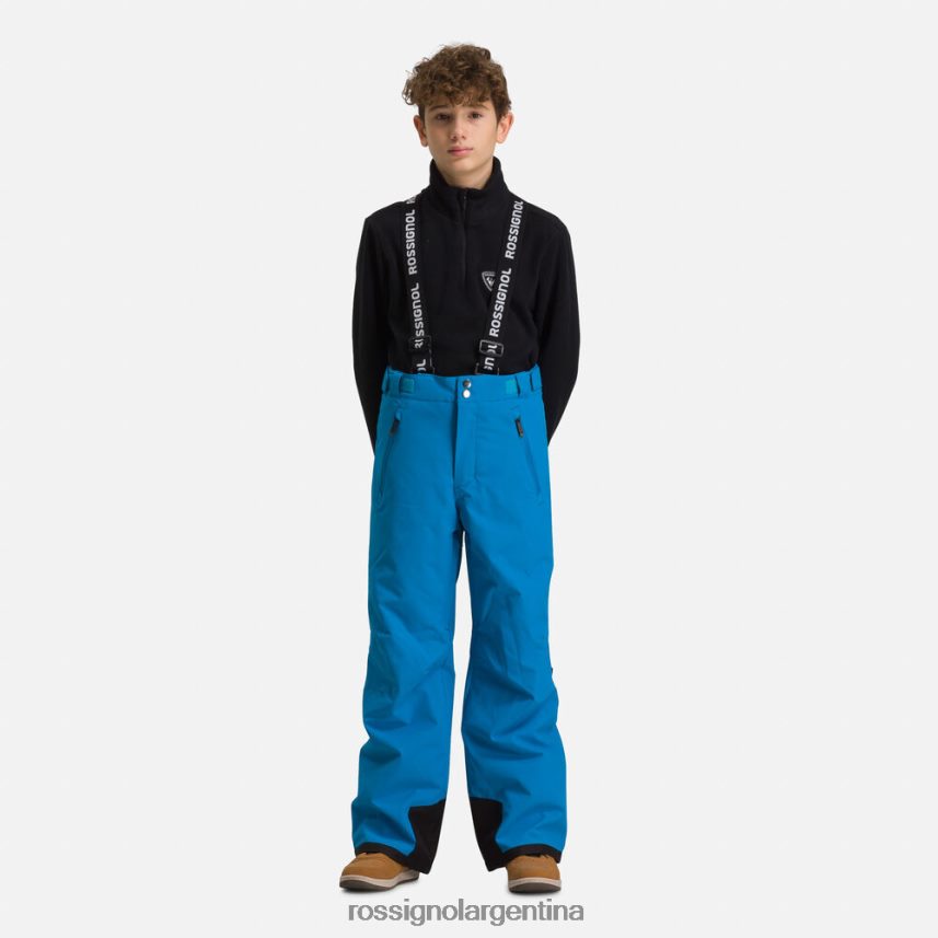 Rossignol Niños pantalones de esquí hiver 82LVV61233 azul fondos