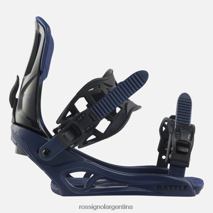 Rossignol unisexo fijaciones de snowboard de batalla 82LVV6488 azul negro Deportes